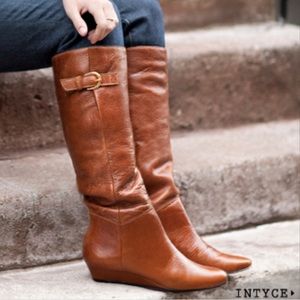 STEVE MADDEN Leather Boots | INTYCE